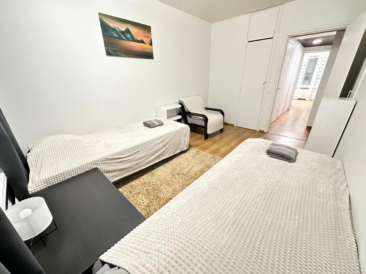 3-Room Apartment In Oulu Center, Parking Eksteriør billede