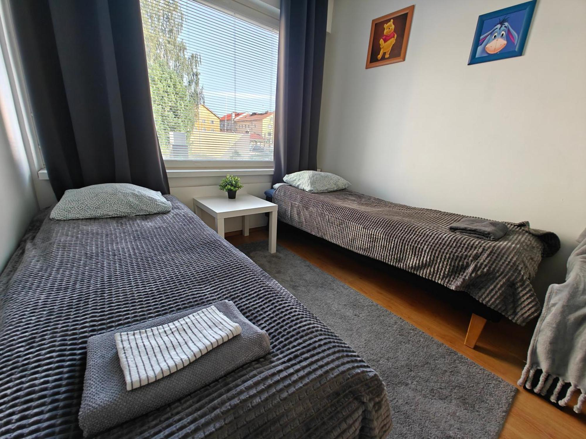 3-Room Apartment In Oulu Center, Parking Eksteriør billede